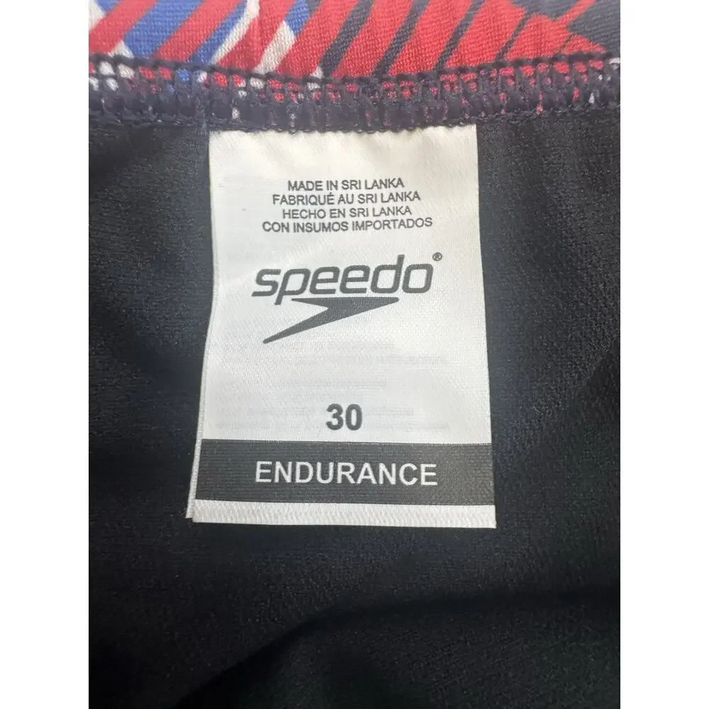 Speedo Endurance Overdrive True Cobalt Swim Briefs Men’s 30 NWT